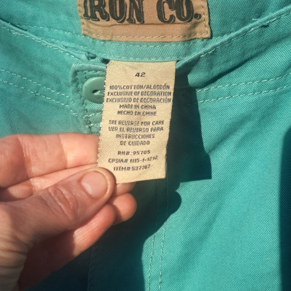 Iron Co. Shorts size 42🌴🌵🪴🌳 - Picture 2 of 3
